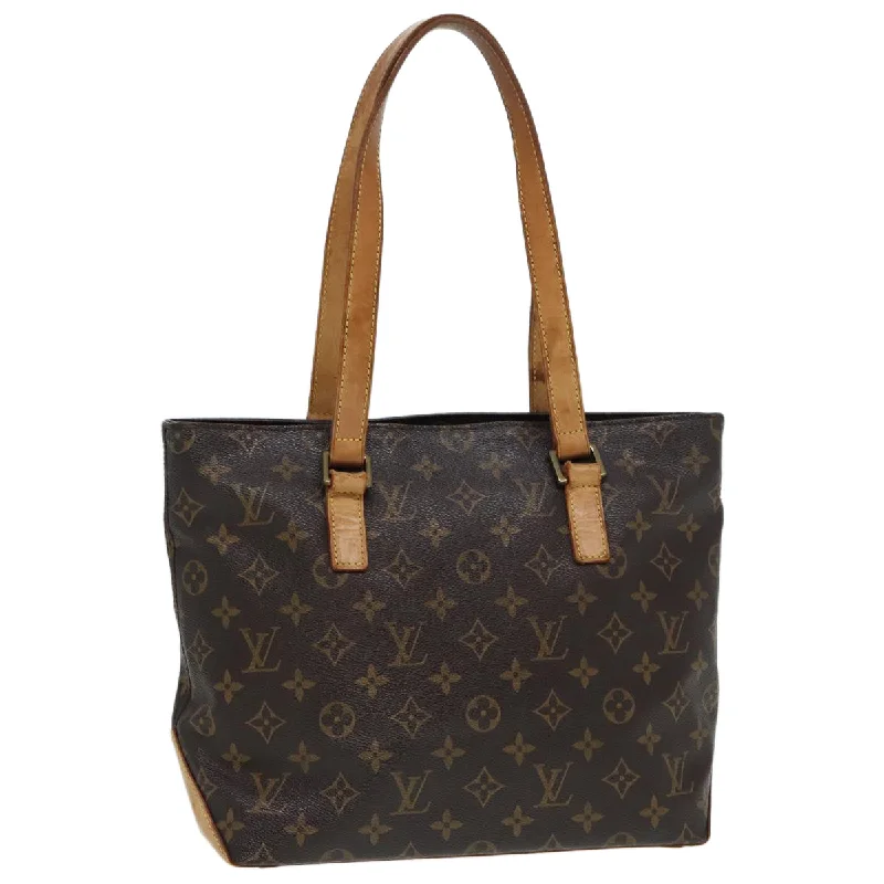 LOUIS VUITTON Monogram Cabas Piano Tote Bag M51148 LV Auth 86752