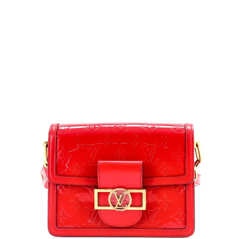 Dauphine Shoulder Bag Monogram Vernis Mini