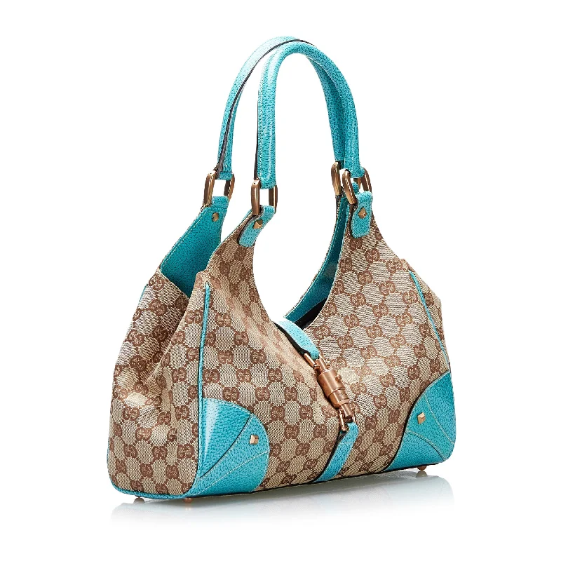 Gucci Nailhead Jackie Brown GG Canvas