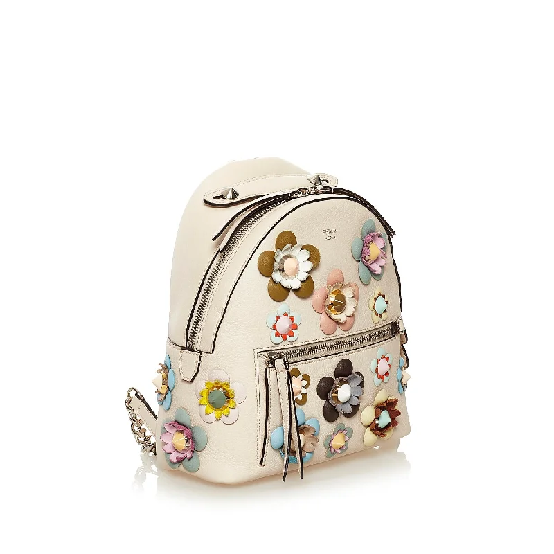 Fendi Mini By The Way Flowerland Backpack (SHG-34221)