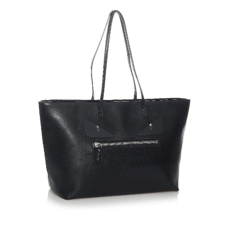 Fendi Monster Roll Leather Tote Bag (SHG-30045)