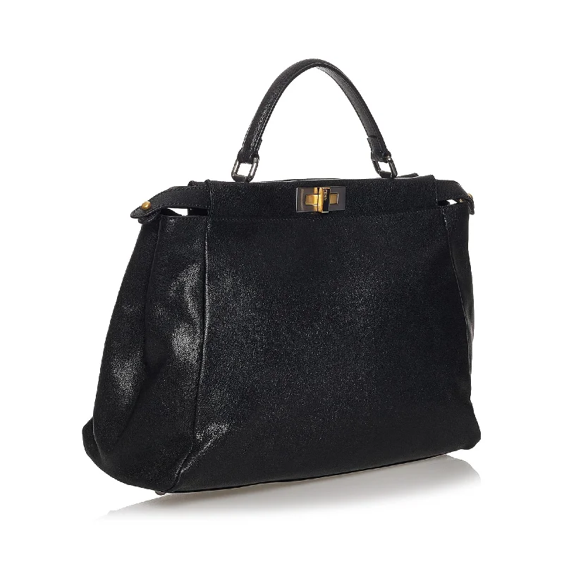 Fendi Peekaboo Leather Satchel (SHG-31245)