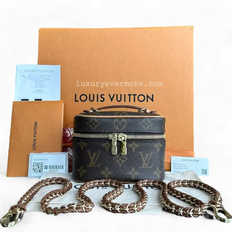 Louis Vuitton LV Nano Nice - Monogram Vanity Case Louis Vuitton