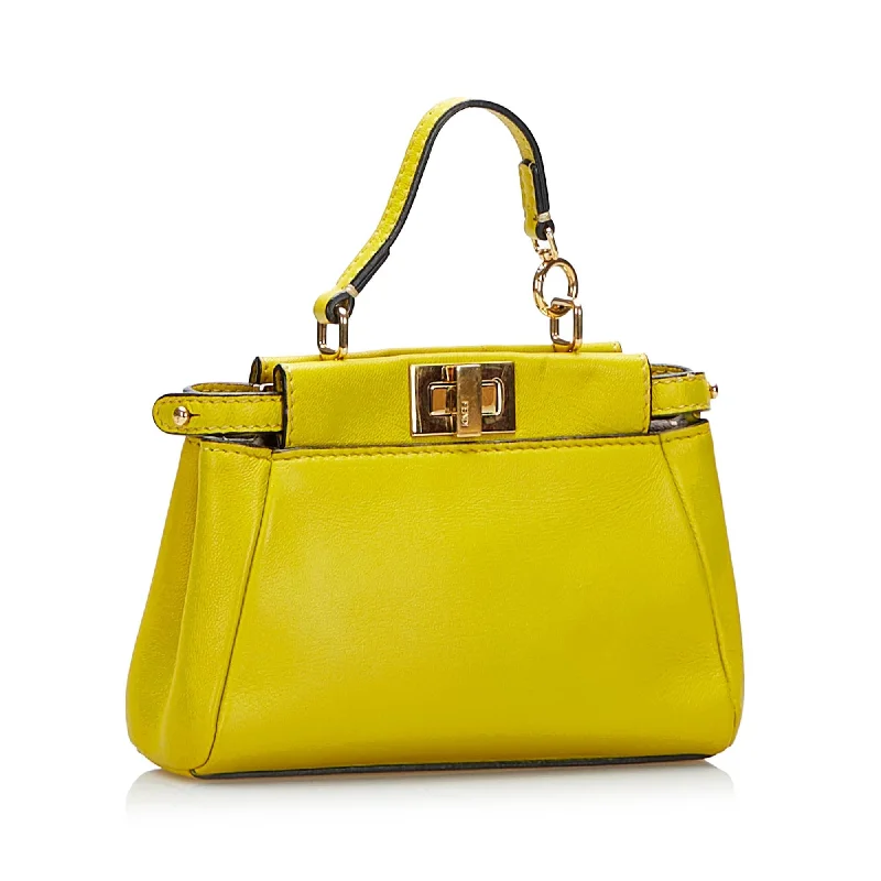 Fendi Micro Peekaboo Satchel (SHG-GO8q8W)