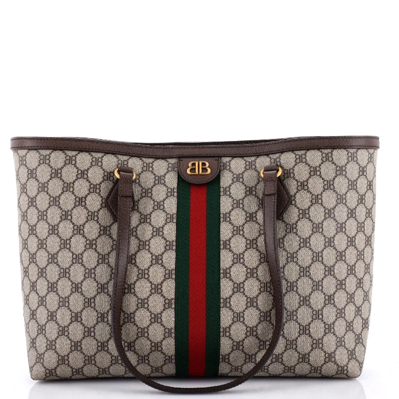 x Gucci The Hacker Project Tote BB Coated Canvas Medium