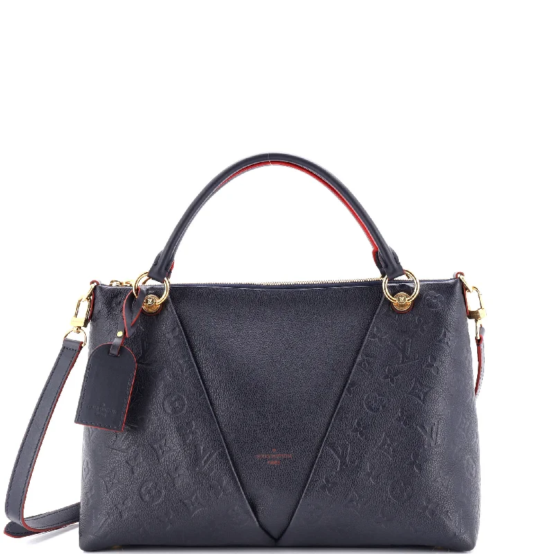 V Tote Monogram Empreinte Leather MM