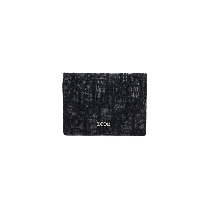 Dior Men SLG Business Card Holder Oblique