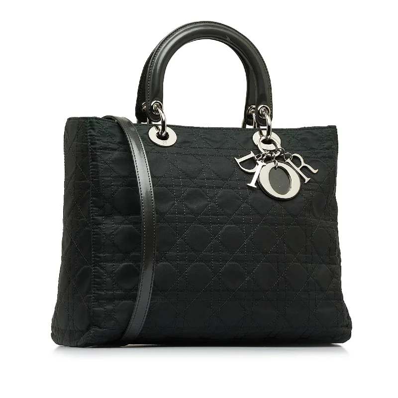 Dior Large Cannage Nylon Lady Dior (6H7B52)