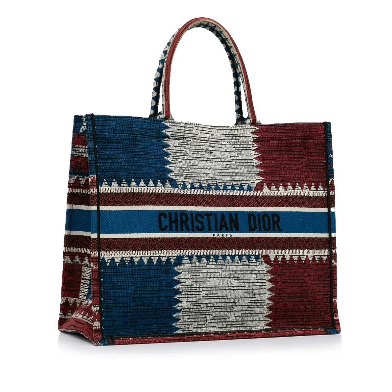 Dior Large French Flag Book Tote (8tPSdj)