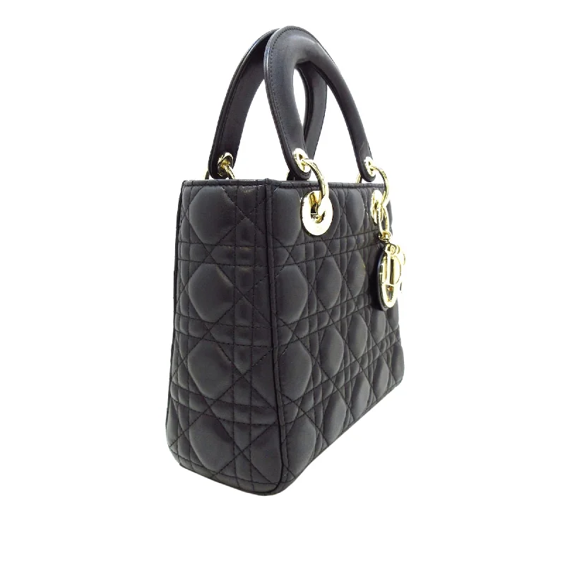 Dior Small Cannage Lambskin Lady Dior (SHG-pi3chu)