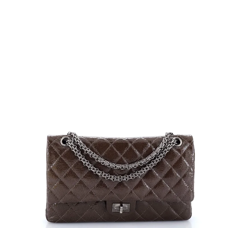 Reissue 2.55 Flap Bag Quilted Patent Caviar 226