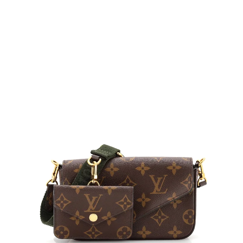 Felicie Strap & Go Handbag Monogram Canvas