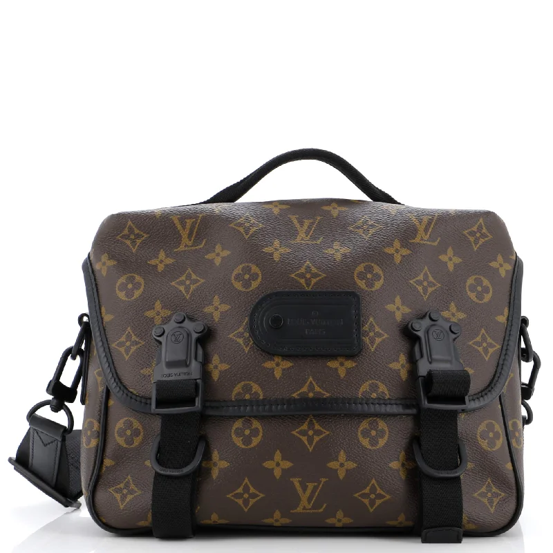 LV Trail Messenger Bag Macassar Monogram Canvas