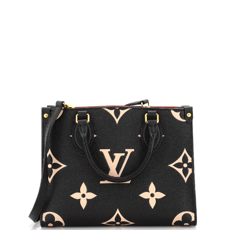 OnTheGo Tote Bicolor Monogram Empreinte Giant PM