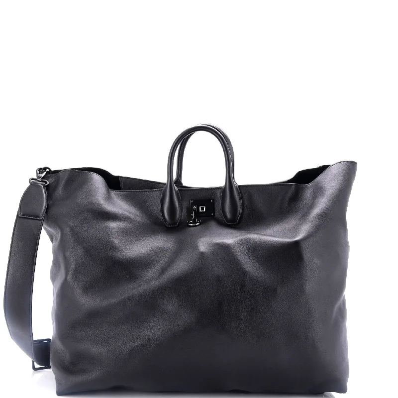 Studio Soft Travel Tote Leather Large